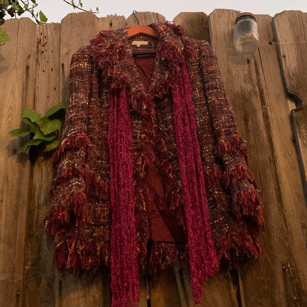 equivoque paris jacket tweed